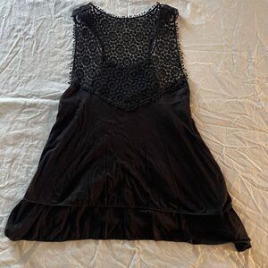 Blue Rain‎ Blouse Black Women's Size Small Made In USA